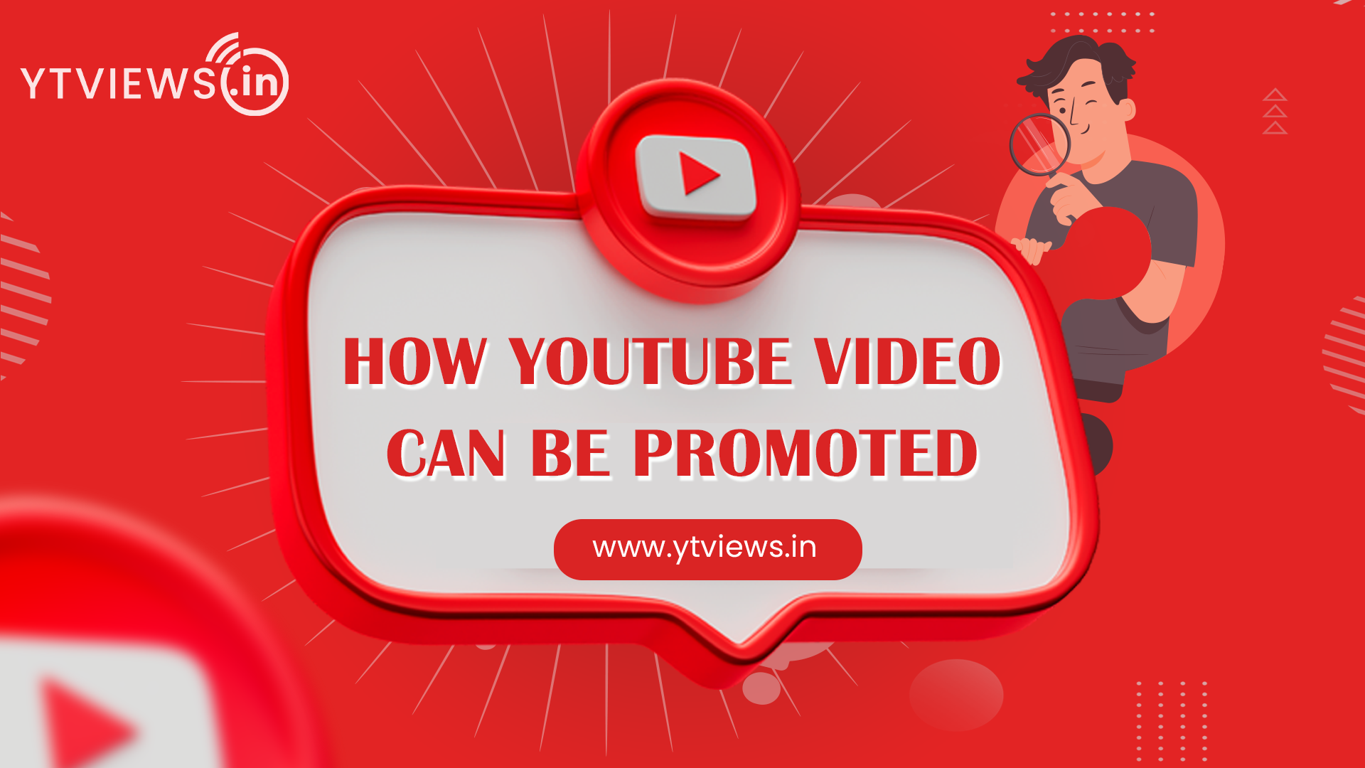 How can you promote your YouTube videos