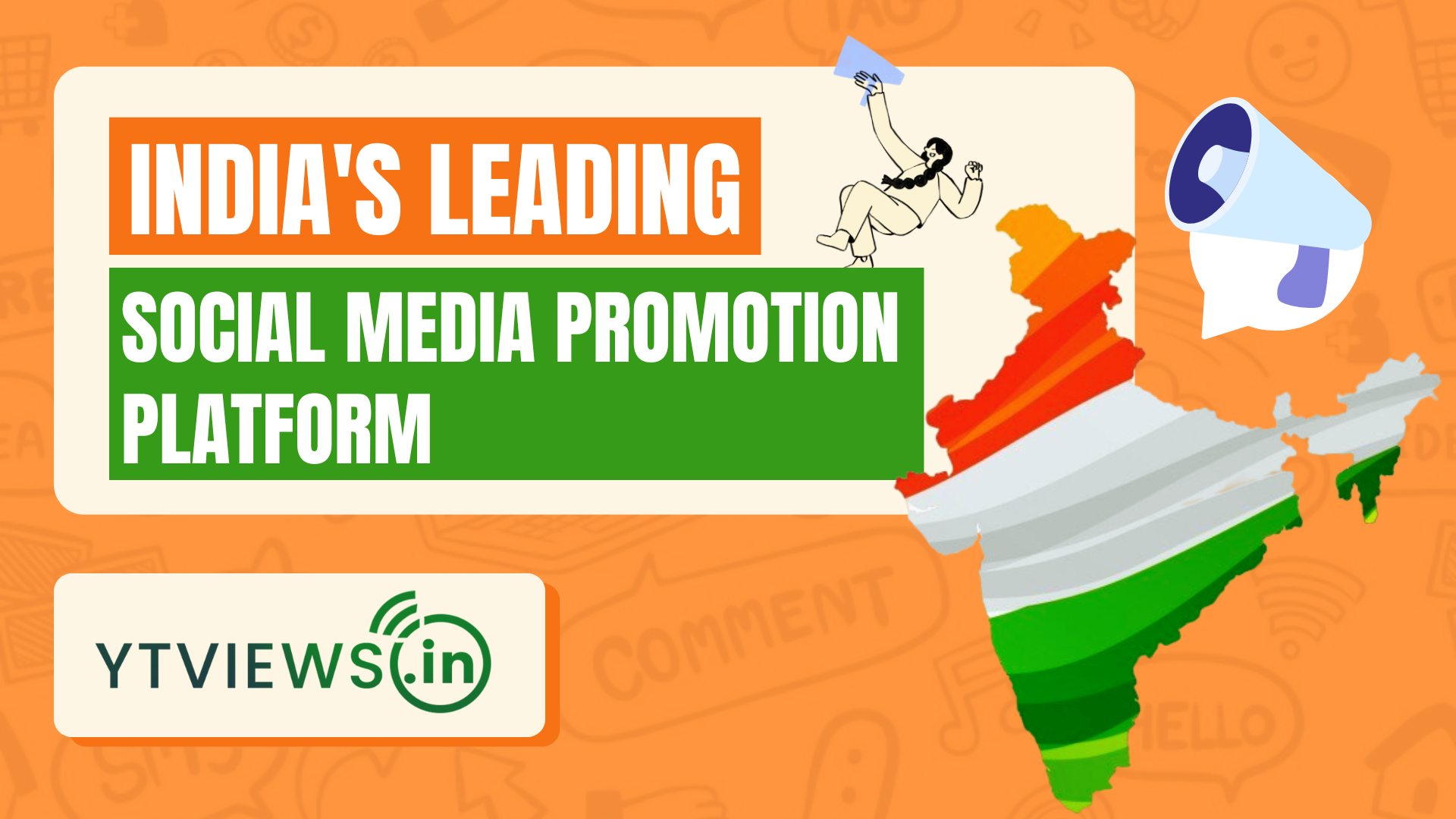 With over 100k active content creators, Ytviews has become India’s leading social media promotion platform